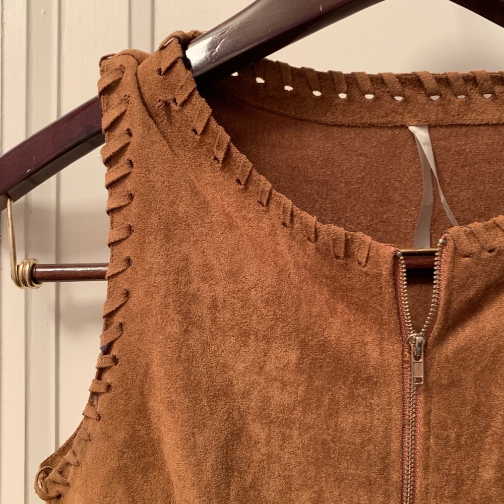 Suede Mini Dress - Picture 3 of 4
